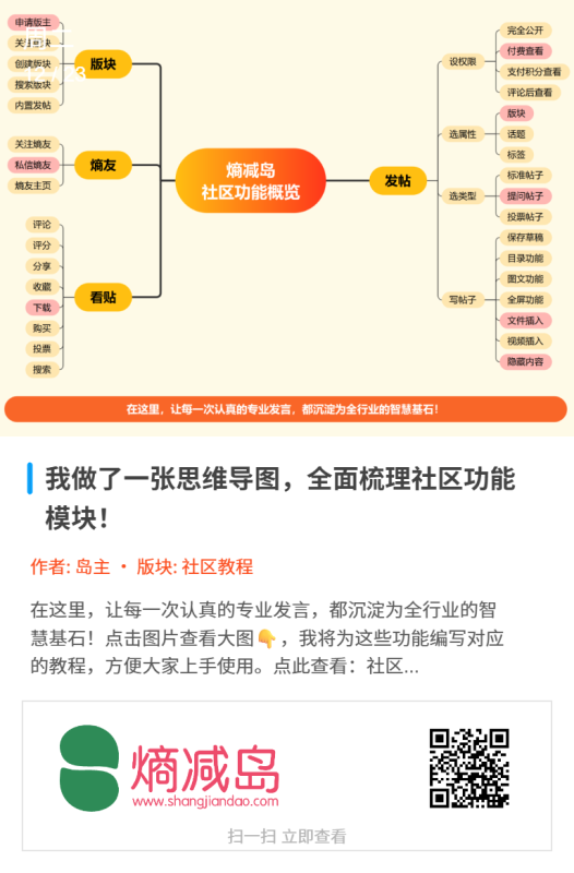 试试分享帖子生成海报的功能-熵减岛