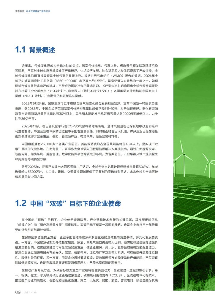 正泰集团绿色低碳解决方案白皮书_11