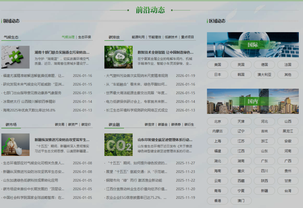 推荐国研网“30·60双碳战略研究与决策支撑平台”-熵减岛