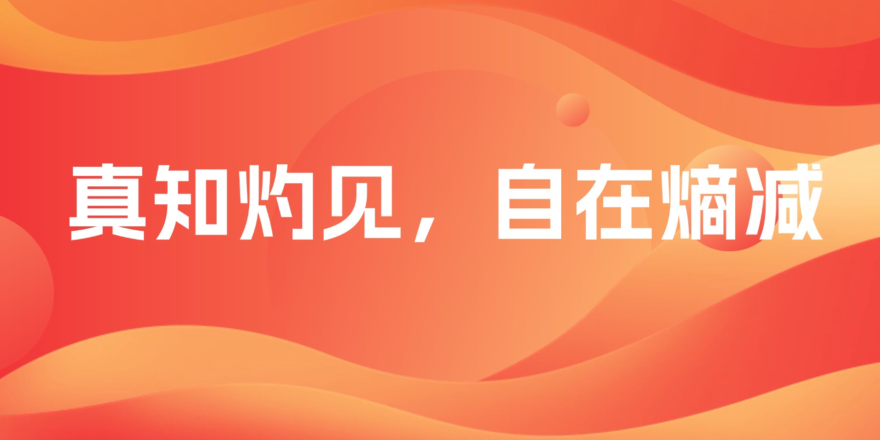 真知灼见，自在熵减