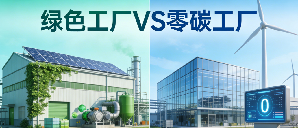 绿色工厂 VS 零碳工厂：企业转型的梯度选择与实操指南-熵减岛