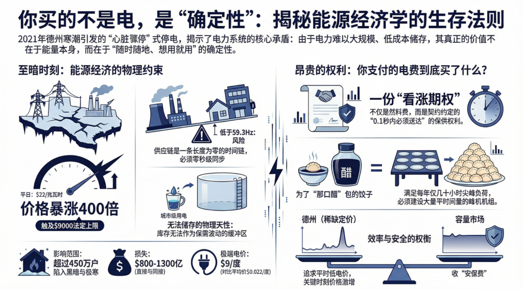 9题闯关 | 第一章 第一讲 你买的不是电，是“随时可用”（图集+习题）-熵减岛
