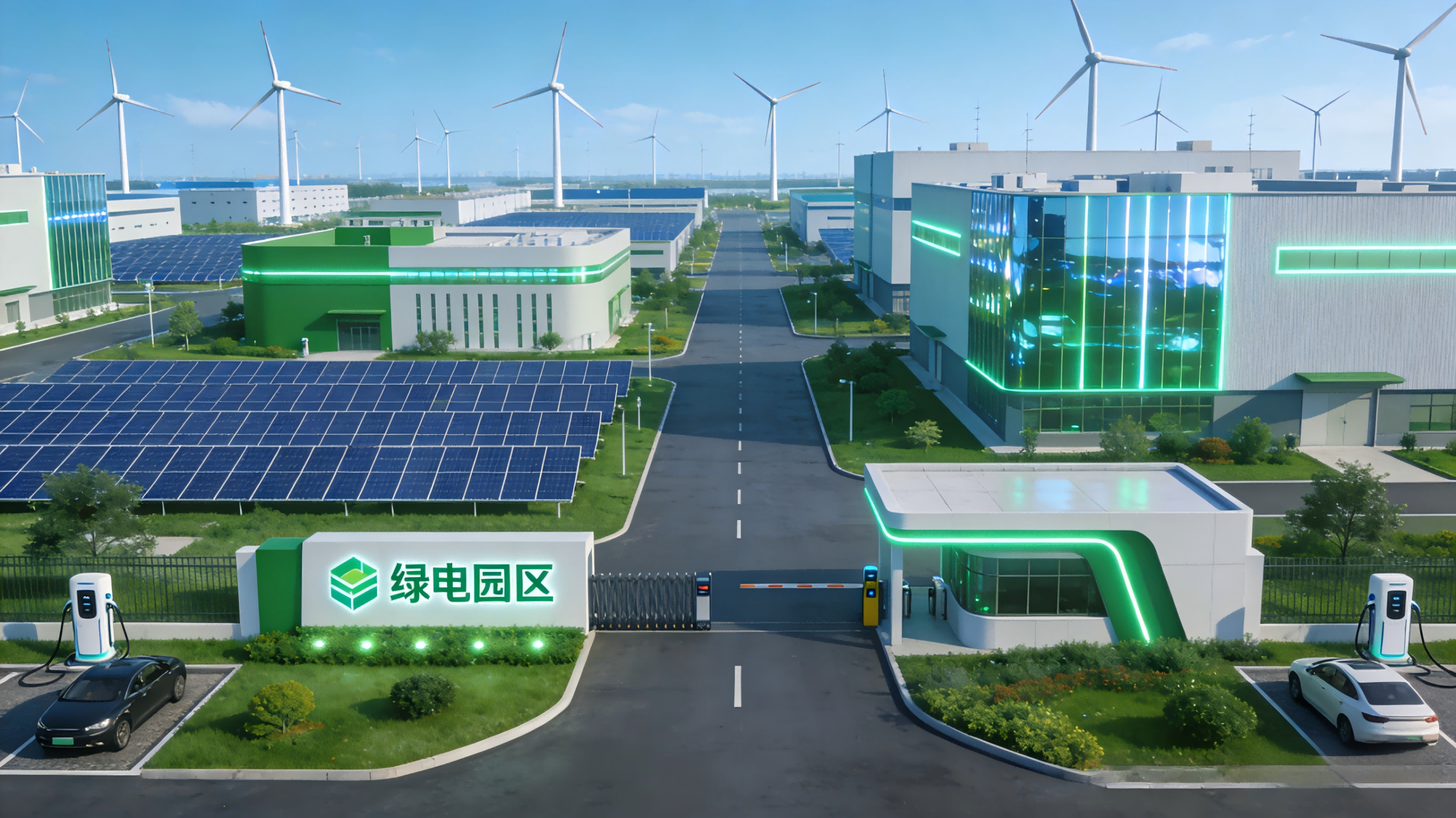 论坛话题  绿电园区-熵减岛